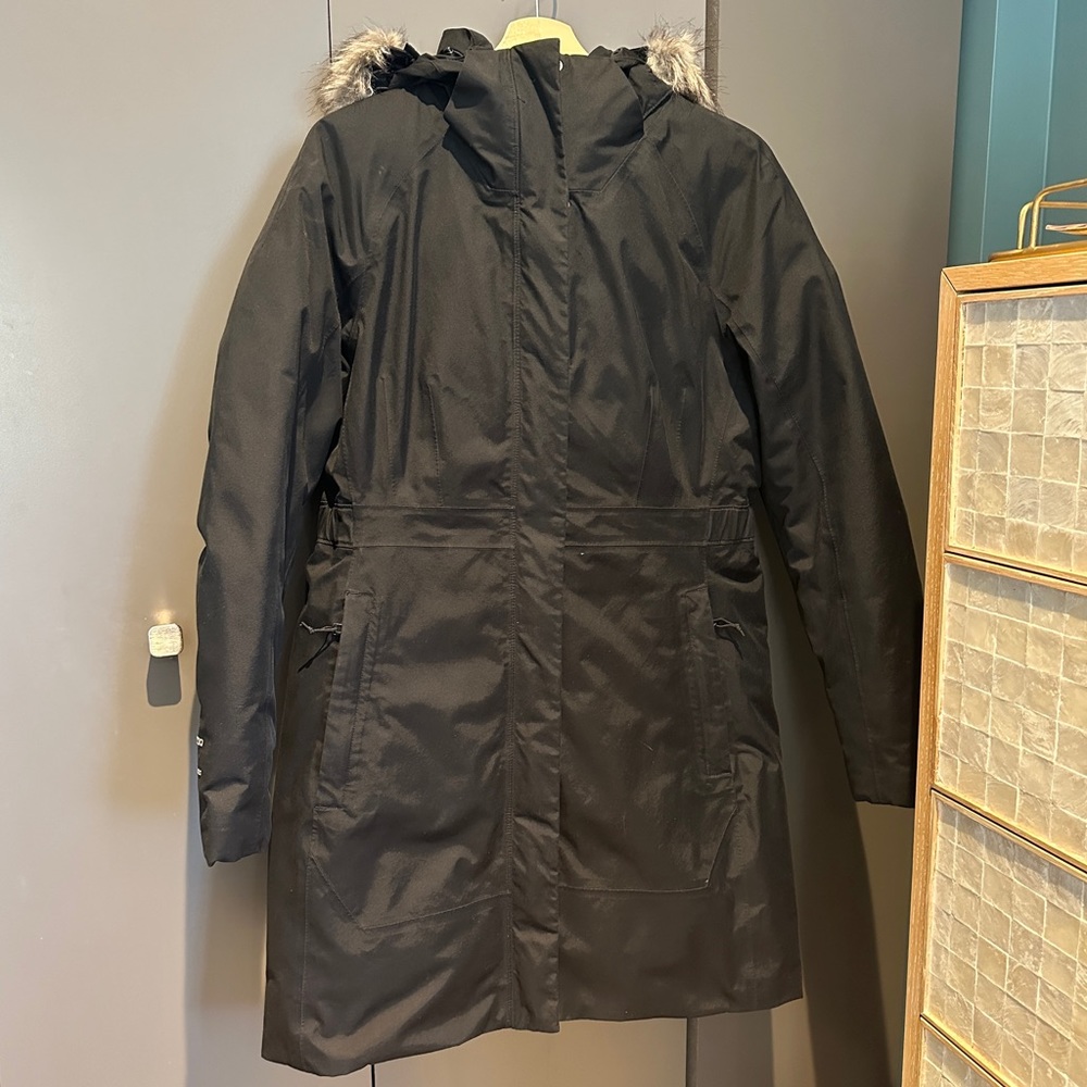 Black waterproof & Ultra Warm North Face Arctic Parka II - Black, Large
